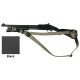 Specter Gear SOP Sling, Mossberg 590/590A1 w/ Hogue 12in LOP Stock, Ambidextrous - Black 762 BLK