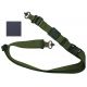 Specter Gear Universal QD Swivel SOP 3 Point Tactical Sling, Black, w/ERB, Black 852-BLK-ERB