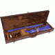 Birchwood Casey LeatherLock Deluxe Take Down Shotgun Case, Tan w/Padded Brackets for Barrel 00037