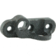 Spuhr Sling Swivel Inerface For Carabiner &amp; QD Dims-55 mmx8 mm W-14 g, Black, A-0109