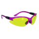 SSP Eyewear Bullchukar Sportsman Hunting Glasses, Hot Pink Frame, European Yellow Anti-Fog Lens 011711950683