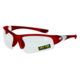 SSP Eyewear Entiat Shooting Glasses, Red Frame, Crystal Clear Anti-Fog Lens, ENTIAT RED CL A/F