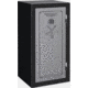 Stack-On 28 Total Defense Gun Safe w/ Electronic Lock and Door Storage, Medium, Matte Black/Silver TD-28-SB-E-S