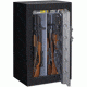 Stack-On 36 Total Defense Gun Safe w/ Combination Lock and Door Storage, Large, Matte Black/Silver TD-36-SB-C-S