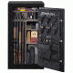 Stack-On 40-Gun, Electronic Lock,, Matte Black A-40-MB-E-S
