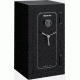 Stack-On 40in Shooters Pistol/Ammo Safe w/Electronic Lock,Door Storage,30min Fire Rating,1.5in,Locking Bolts,Black E-8-MB-E-S