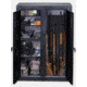 Stack-On Buck Commander Double Door Gun and Bow Cabinet Safe,38x18x55in,Silver/Black Hammertone GCDBC-1631