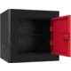 Stack-On Compact Welded-Steel Pistol, Ammo Cabinet, Black &amp; Red, X-Large, GCBR-1000-DX