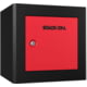 Stack-On Compact Welded-Steel Pistol, Ammo Cabinet, Black &amp; Red, X-Large, GCBR-1000-DX
