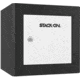 Stack-On Compact Welded-Steel Pistol, Ammo Cabinet, Black&amp; White, X-Large, GCBW-1000-DX