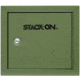 Stack-On Compact Welded-Steel Pistol, Ammo Cabinet, Green, Medium, GCHG-500-DS