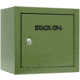 Stack-On Compact Welded-Steel Pistol, Ammo Cabinet, Green, Medium, GCHG-500-DS