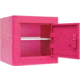 Stack-On Compact Welded-Steel Pistol, Ammo Cabinet, Pink, X-Large, GCP-1000-DX