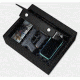 Stack-On Drawer Safe w/Biometric Lock,Matte Black PS-15-05-B