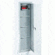 Stack-On Full Length In Wall Steel Cabinet, Large, Beige Gloss Finish IWC-55