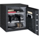 Stack-On Personal Fire and Waterproof Safe 2.0 Cu Ft with Electronic Lock, Black, Large, PFWS-200-B-D-E