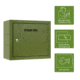 Stack-On Pistol, Ammo Cabinet, Green, Large, GCHG-900