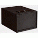Stack-On Quick Access Safe w/Biometric Lock and Shelf,10x12.15x8.0in,Matte Black QAS-1512-B