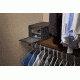 Stack-On Quick Access Safe w/Electronic Lock and Shelf,10x12.15x8.0in,Matte Black QAS-1512