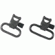 Uncle Mike's Super swivels, Loop Size 1 inch, Swivel - QD SS BL