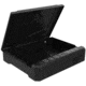 Surelock Security Quick Touch Flip Top Vault Digital Gun Safe w/ Bioscanner, 5-digit code, Black, 3418978