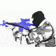 BlackHawk Swift Sling M-16 Fixed Stock Black