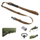 T10 Complete Modular Operator'S System - Alpha Sling Coyote Brown, Swinger Stock Olive Drab, Mil-Spec, CMOS-ASL-COY-SWST-ODG