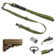 T10 Complete Modular Operator'S System - Alpha Sling Olive Drab, Swinger Stock Coyote Brown, Mil-Spec, CMOS-ASL-ODG-SWST-COY
