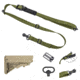 T10 Complete Modular Operator'S System - Alpha Sling Olive Drab, Swinger Stock Flat Dark Earth, Mil-Spec, CMOS-ASL-ODG-SWST-FDE
