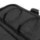 Tac-Six 34in Lockable Cohort Vertical Tactical Gun Case, Backpack Straps &amp; Conceal Carry Pocket, Black, 10824