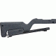 Tactical Solutions Takedown Barrel / Stock Combo, Matte Black with Gray Backpacker, TDC-MB-B-GRY