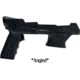TANDEMKROSS Upriser Chassis For Ruger PC Carbine Angled, Black, TK28N0370BAN1