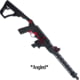 TANDEMKROSS Upriser Chassis For Ruger PC Carbine Angled, Red, TK28N0370RAN1