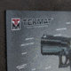 TekMat 17in Printed Gun Cleaning Mat Glock Cut Away Gun Cleaning Mat, Black, TEK-17-GLOCK-CA