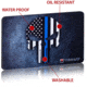 TekMat 17in Printed Gun Cleaning Mat Punisher Blue Line Police Support, Black, TEK-17-PUNISHER-BL