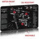 TekMat 17in Printed Gun Cleaning Mat Smith &amp; Wesson M&amp;P, Black, TEK-17-SW-MP