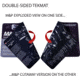 TekMat 17in Printed Gun Cleaning Mat Smith&amp;Wesson M&amp;P Cutaway DblSide, Black, TEK-17-SW-MP-CA-DBL