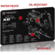 TekMat 17in Printed Gun Cleaning Mat Springfield Armory XD Mod2, Black, TEK-17-XDMOD2