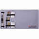 TekMat 21-Piece Universal Handgun Cleaning Kit with Integrated TekMat Cleaning Mat, Grey, 12 x 24, TEKRTKHGU01