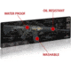 TekMat 36in Printed Gun Cleaning Mat AR 15 Cut Away, Black, TEK-36-AR15-CA