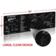 TekMat 36in Printed Gun Cleaning Mat Ruger 10-22, Black, TEK-36-1022
