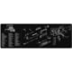 TekMat 36in Printed Gun Cleaning Mat Sig Sauer 556, Black, TEK-36-SIG556