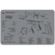 Tekmat Armorers Bench Mat 11x17 Glock Generation 4, TEKTEKR17GLOCKG4GY