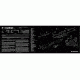 TekMat M1 Carbine Gun Cleaning Mat,12x36in,Black 36-M1CARBINE