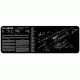 TekMat M1 Garand Gun Cleaning Mat,12x36in,Black 36-M1GARAND