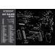 TekMat Sig Sauer SP2022 Gun Cleaning Mat,11x17in, Black 17-SIGP2022