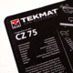 TekMat Ultra 20 - CZ-75 Gun Cleaning Mat, TEK-20-CZ75