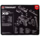 TekMat Ultra 20 - XD Mod 2 Gun Cleaning Mat, Black, TEK-20-XDMOD2