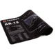 TekMat Ultra 44 - AR-15 -Cut Away Cleaning Mat, Black Cutaway, TEK-44-AR15-CA