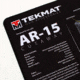 TekMat Ultra 44 - AR-15 -Cut Away Cleaning Mat, Black Cutaway, TEK-44-AR15-CA
